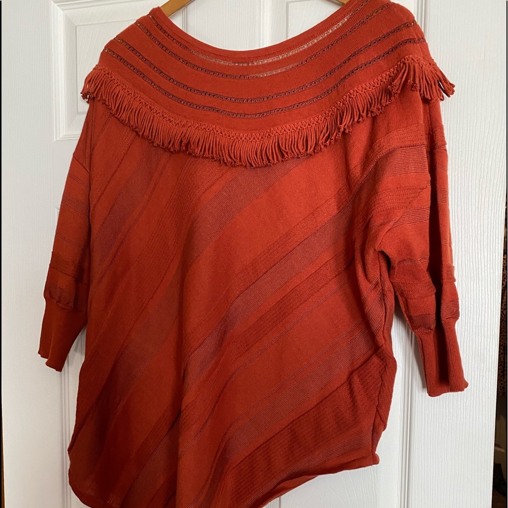 Reba sweater lightweight and full of detail